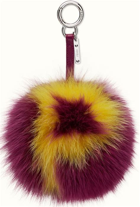 fendi bag charm alphabet|Fendi Alphabet 'B' Fox Fur Bag Charm .